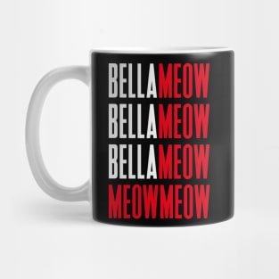 Bella Meow Black Mug